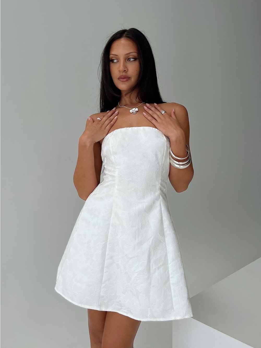 Princess Polly Picard Strapless Mini Dress